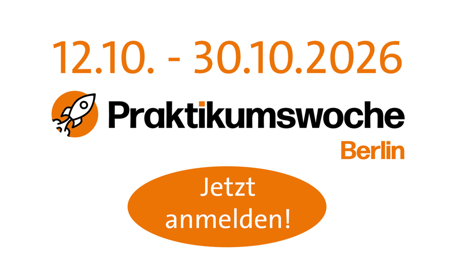 Praktikumswoche Berlin vom 12.10.- 30.10.2026