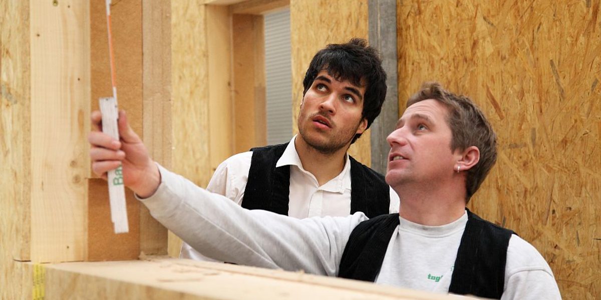 Handwerk, Zimmerer, Ausbildung, Auszubildender, Meister, erklären