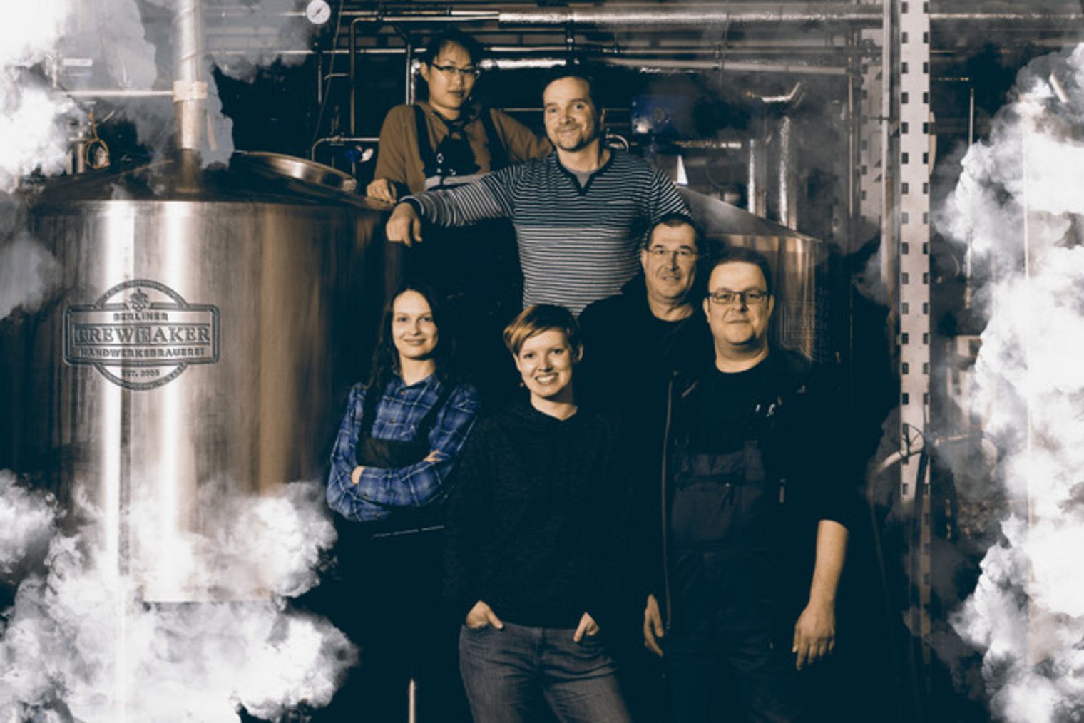 Teamfoto der BGM Berliner Getraenkemanufaktur GmbH (brewbaker).