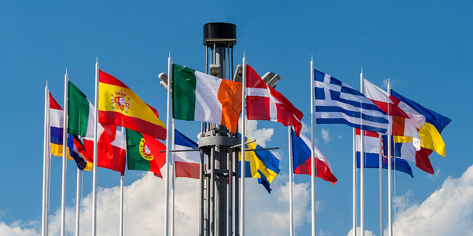 EU-Flaggen, Europäische Union