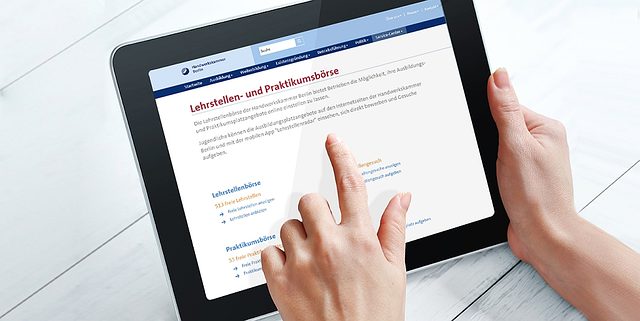 Lehrstellen Und Praktikumsborse Handwerkskammer Berlin