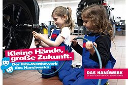 Kleine Hände, große Zukunft, Werbung für den Wettbewerb
