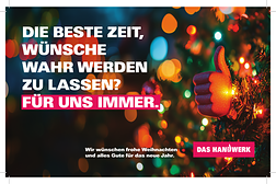 Weihnachtskarte als Corlage für Betriebe