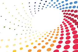 KeyVisual für Frauennetzwerktreffen: bunte Punkte als Spirale