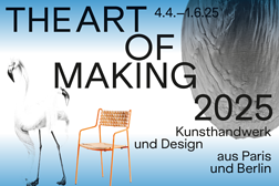The Art of Making 2025/ Titelblat der Ausstellung