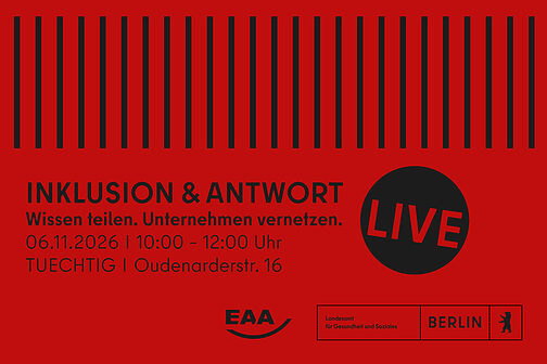 Netzwerktreffen | 06.11.2026 |  Berlin-Wedding Inklusionsbeauftragte aller Branchen, vernetzt Euch! 