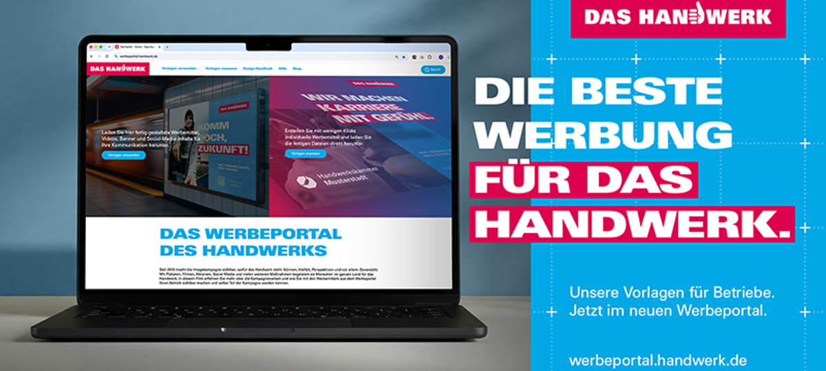 Neues Werbeportal des Handwerks